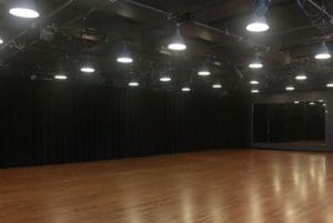 empty dance theater