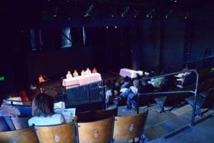 panel of speakers on stage