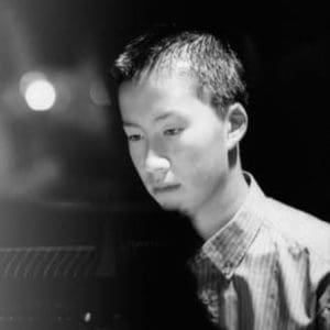 man looking downward