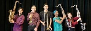 kids holding instruments